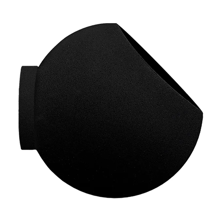 Globe flower pot wall Ø21 cm - Black - AYTM