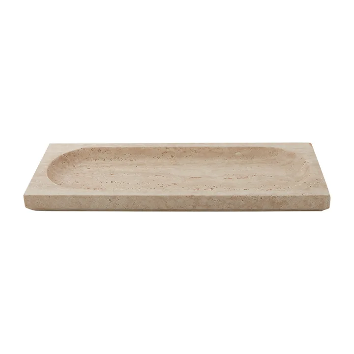 Regina saucer travertine - 16x40 cm - AYTM