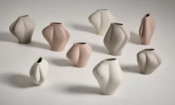 Saltare vase - Rose, Ø17x35 cm - AYTM