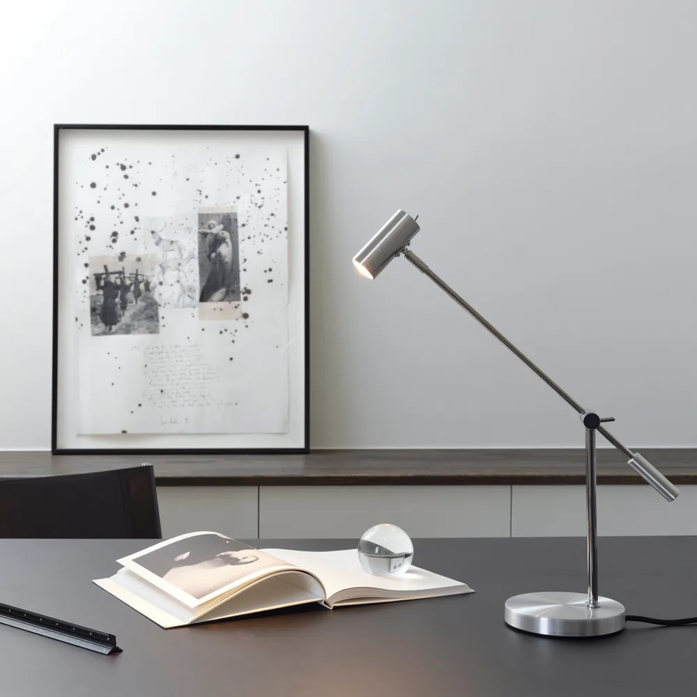 Cato table lamp 48 -5 cm, Aluminium Belid