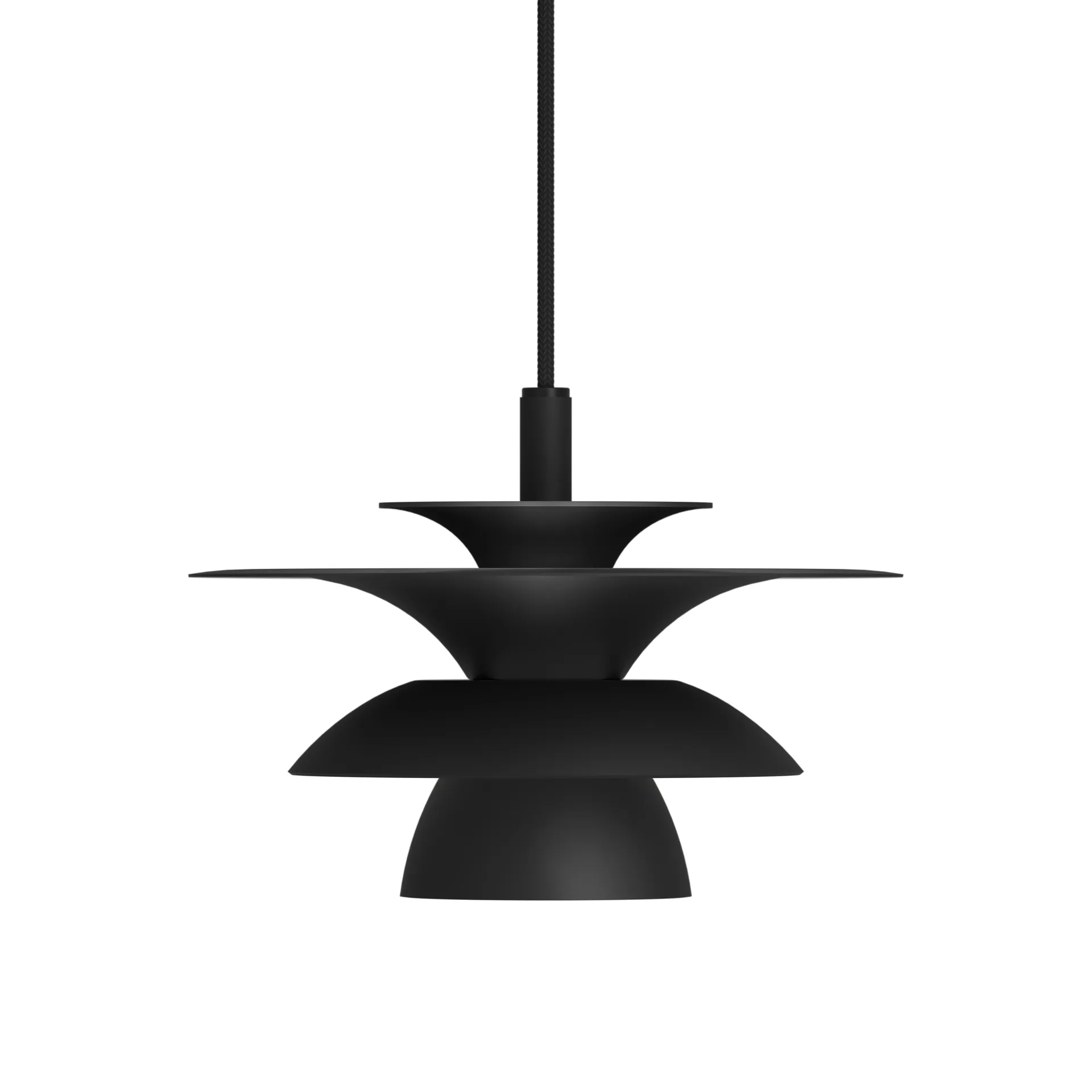 Picasso pendant lamp Ø18 cm, Matte black Belid