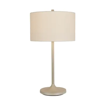 Soft table lamp - Linen white-sand, Ø34x64 cm - Belid