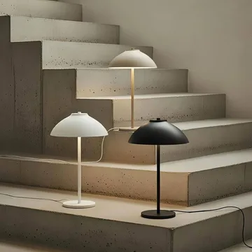 Vali table lamp - Matt white, 40 cm - Belid