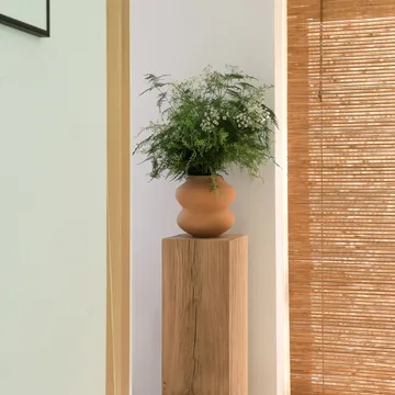Belle raw vase 26 cm - Pink - Bergs Potter