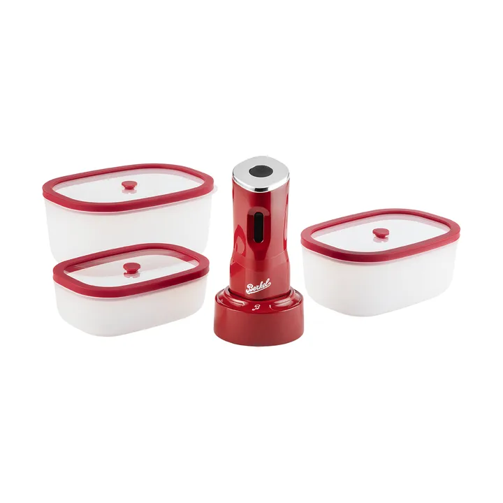 Berkel Icon mini vacuum pump set - Red - Berkel