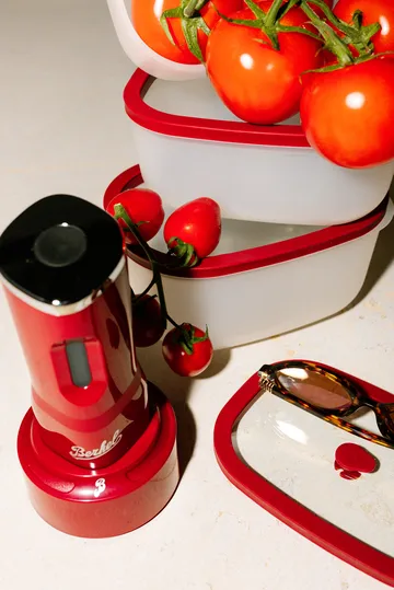 Berkel Icon mini vacuum pump set - Red - Berkel