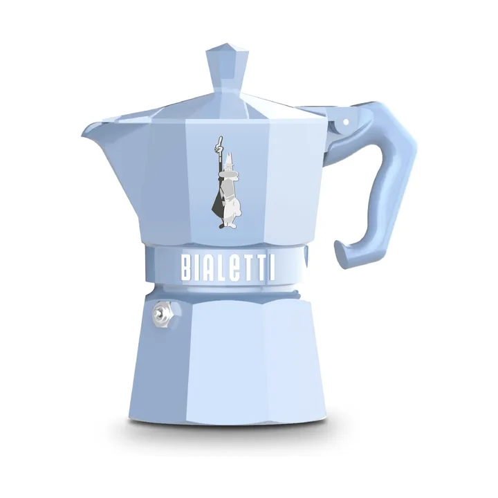 Bialetti exclusive moka pot - Light blue, 3 cups - Bialetti