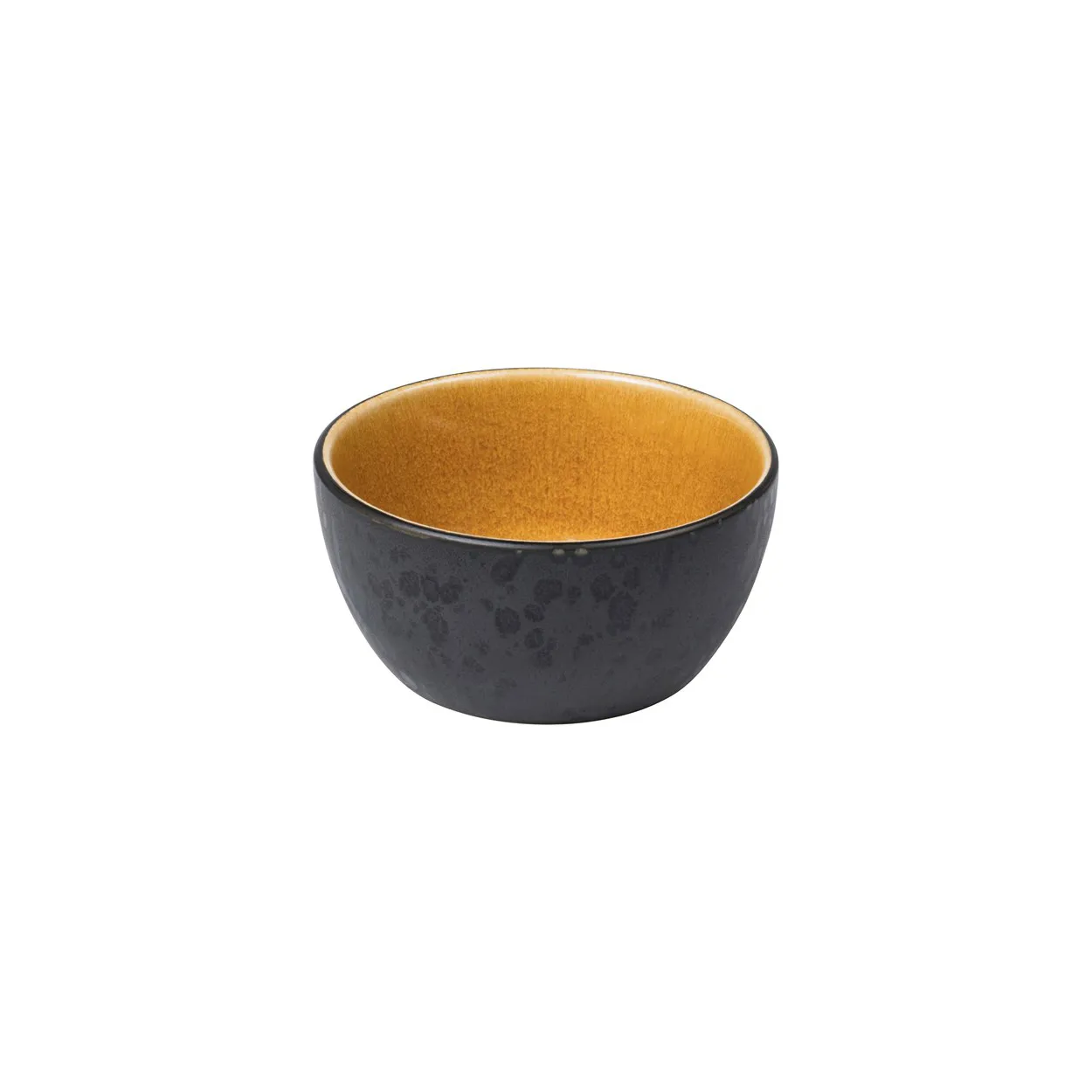Bitz bowl Ø 10 cm black, Black-amber Bitz