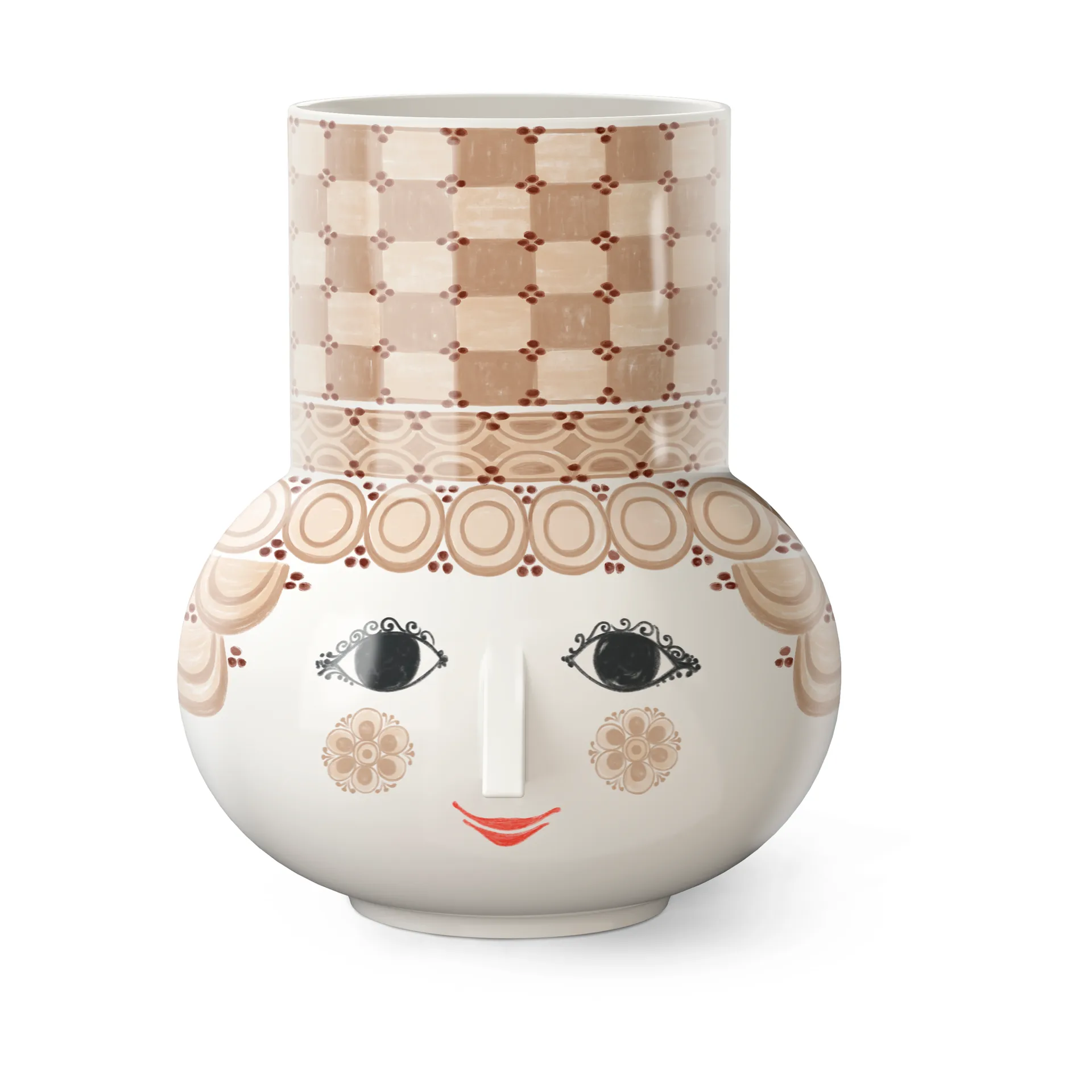 Olga vase 35 cm, Sand Bjørn Wiinblad