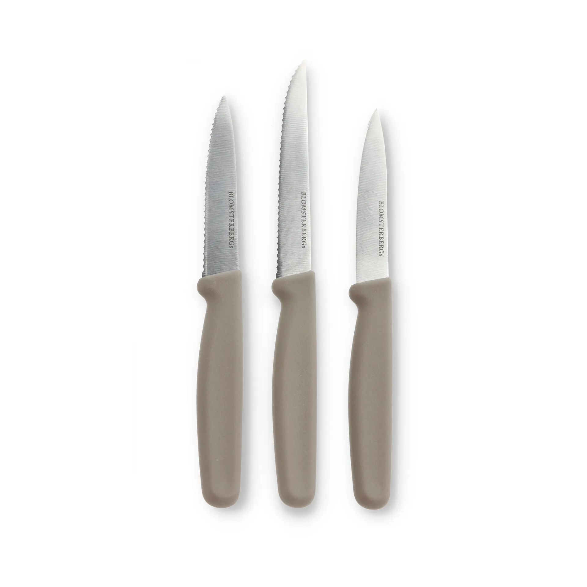 Blomsterbergs herb knife set 3-pieces, Latte Blomsterbergs