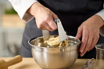 Mixing bowl with silicone base latte. - 3 liters - Blomsterbergs