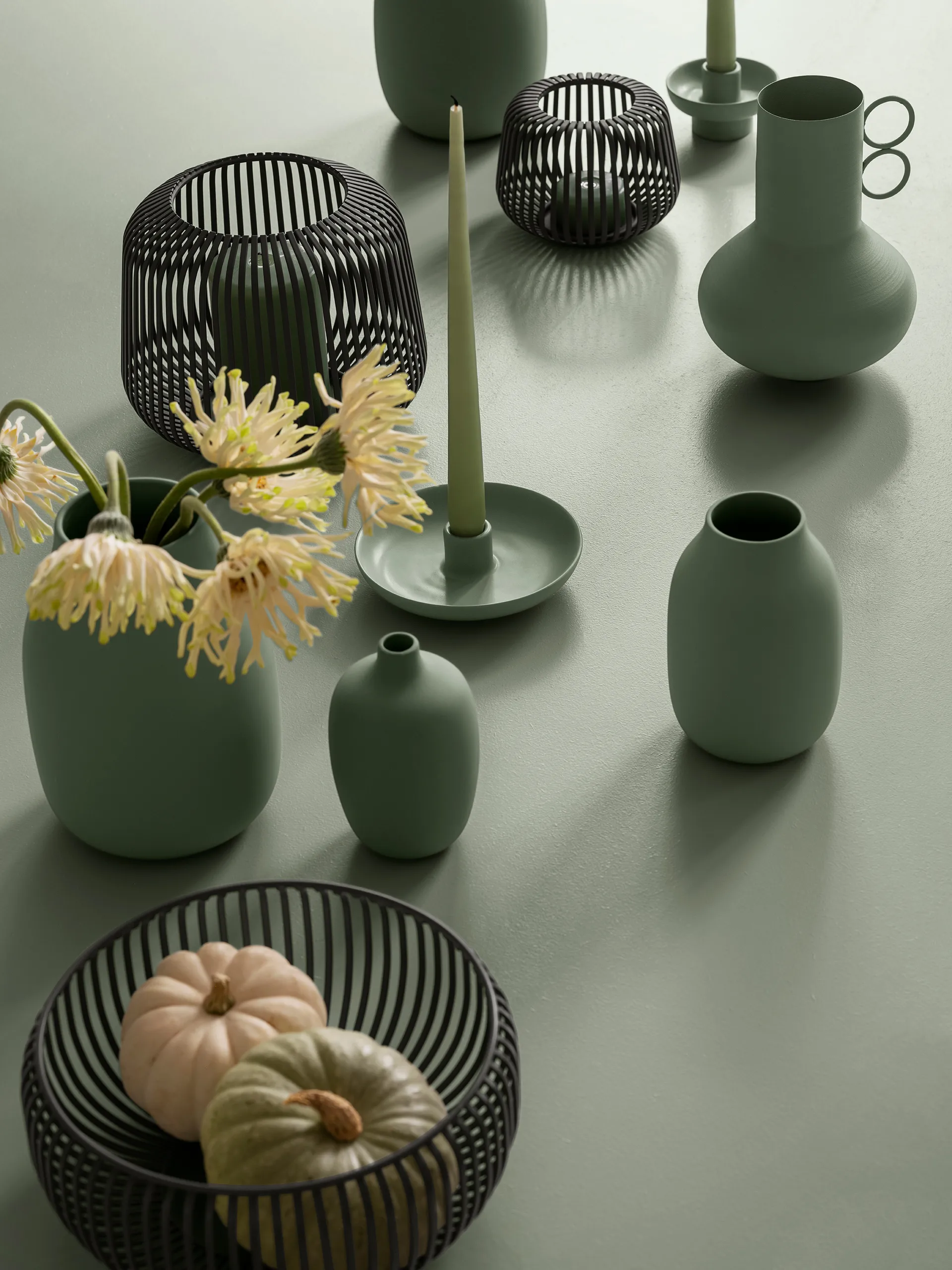 Lito lanterna lantern Ø13.5 cm, Agave Green blomus