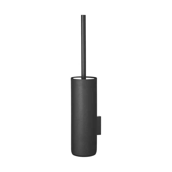 Modo Rof wall-mounted toilet brush - Black, Ø8.5x49 cm - blomus