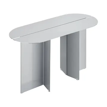 ORU bench 80x45 cm - Matte stainless steel - blomus