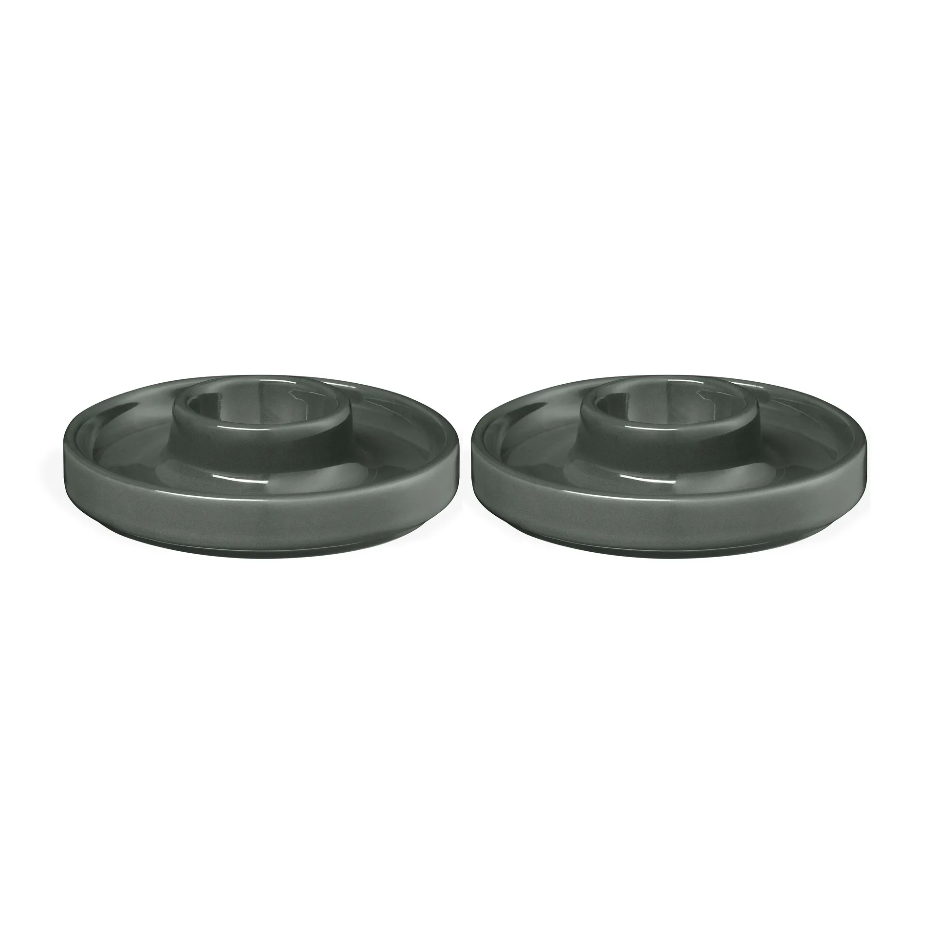 Pilar egg cup Ø10.4 cm 2-pack, Agave green blomus