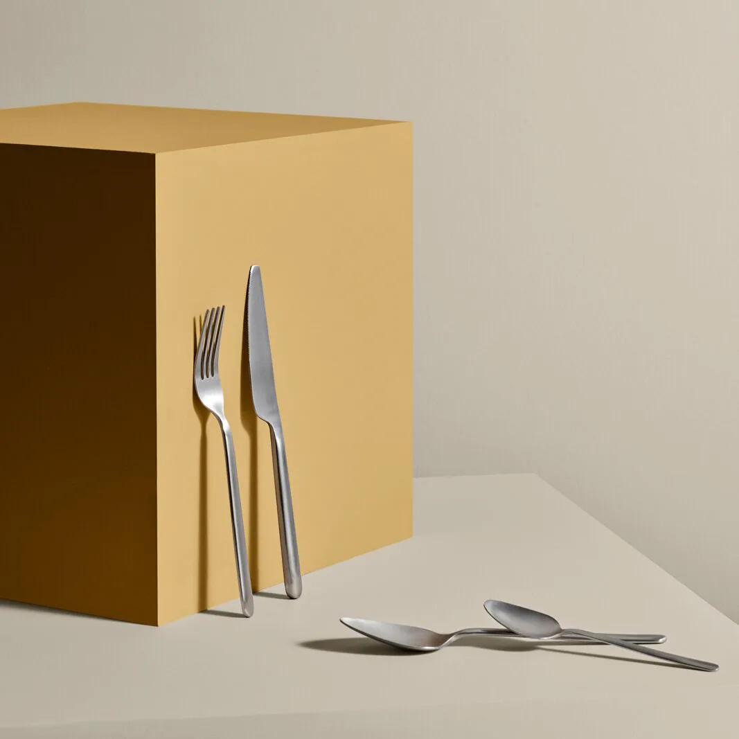 STELLA cutlery silver, 16 pieces blomus