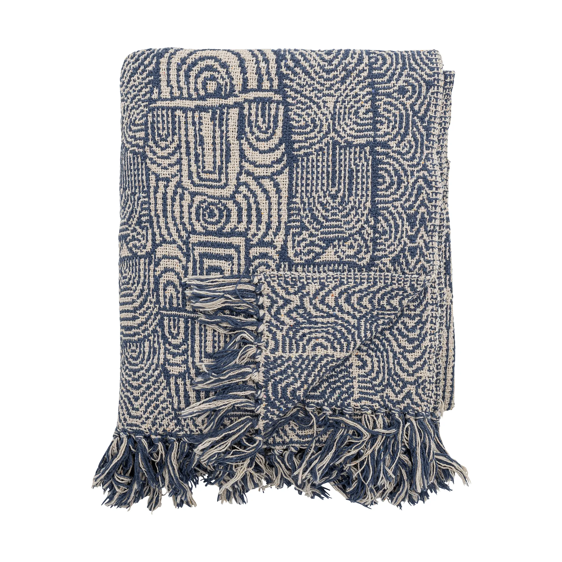 Bresso throw 130x160 cm, Blue Bloomingville