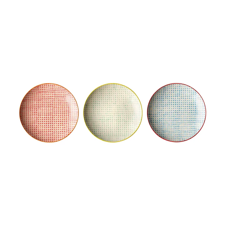 Carla plate 3 pieces 25 cm - Bloomingville