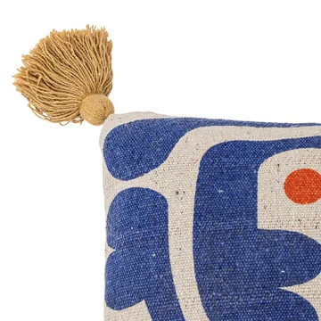 Eviaya cushion 45x45 cm - Blue - Bloomingville