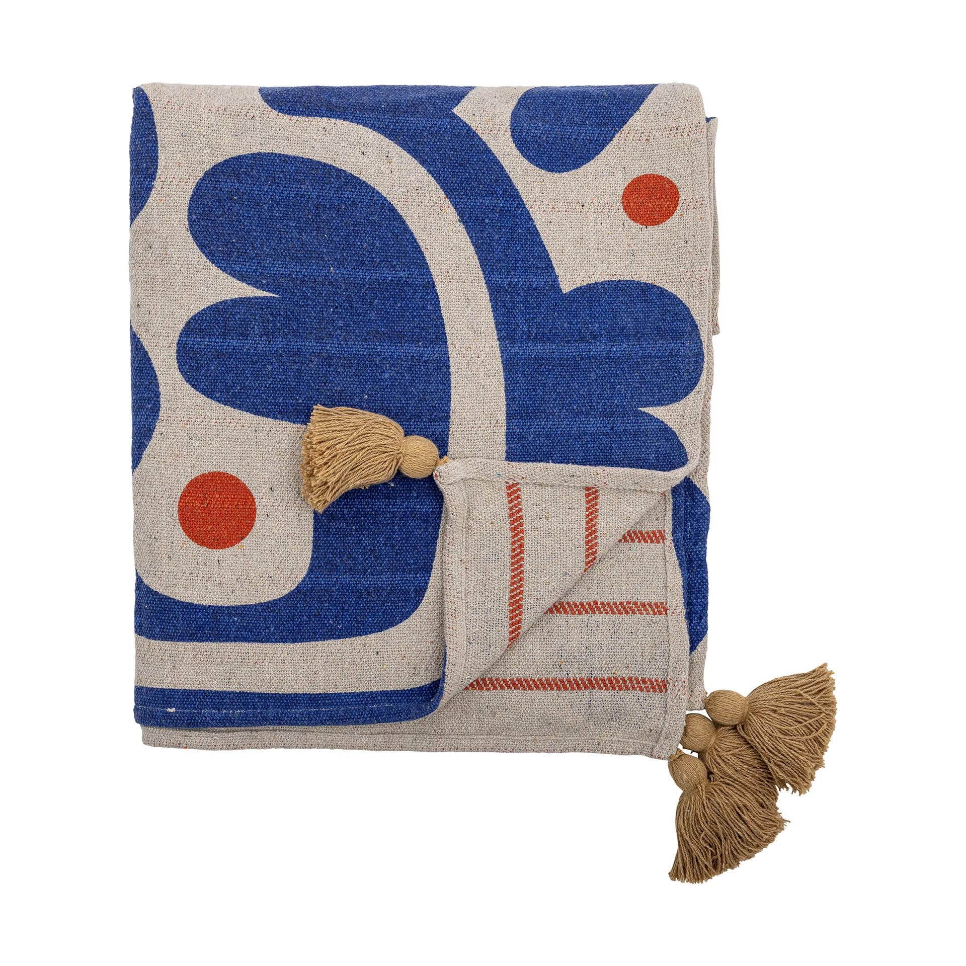 Eviaya throw 130x160 cm, Blue Bloomingville