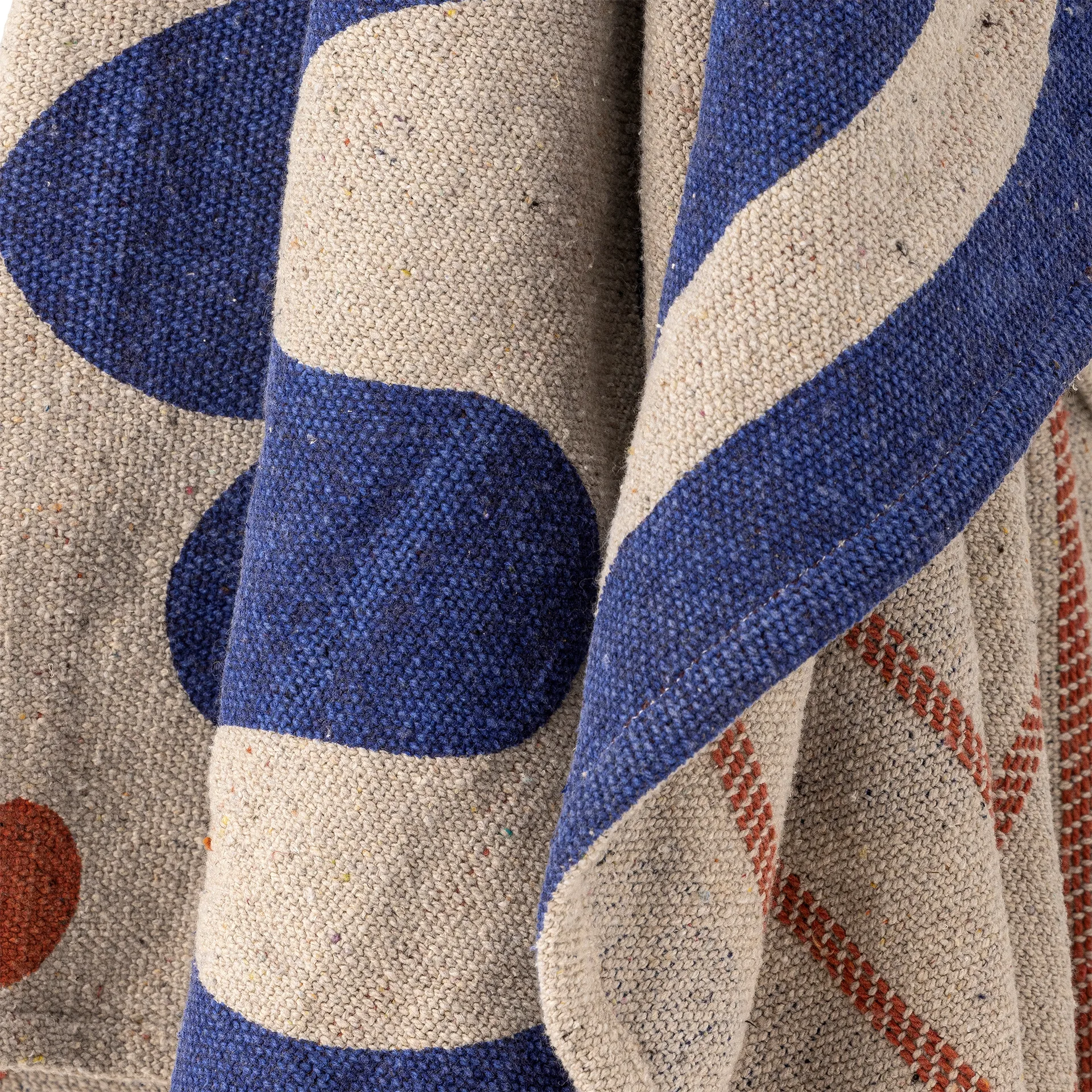 Eviaya throw 130x160 cm, Blue Bloomingville