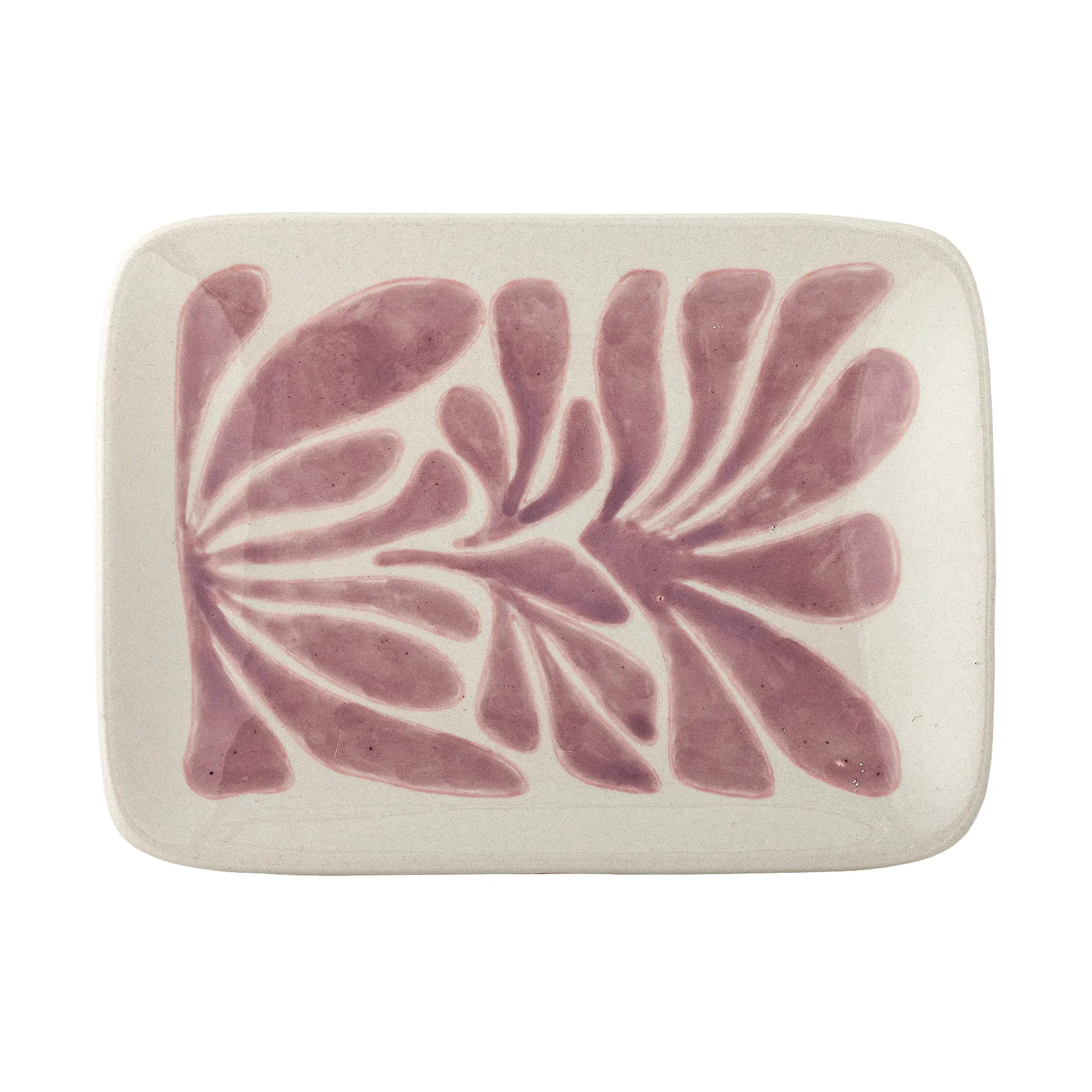 Fauni side plate, Purple, 15x11.5 cm Bloomingville