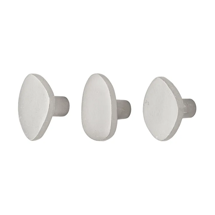 Ferri hook - Silver, 3 pieces - Bloomingville