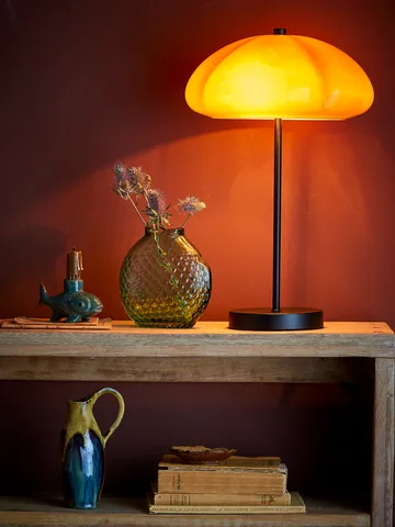 Kinoko table lamp Ø30 cm - Yellow - Bloomingville