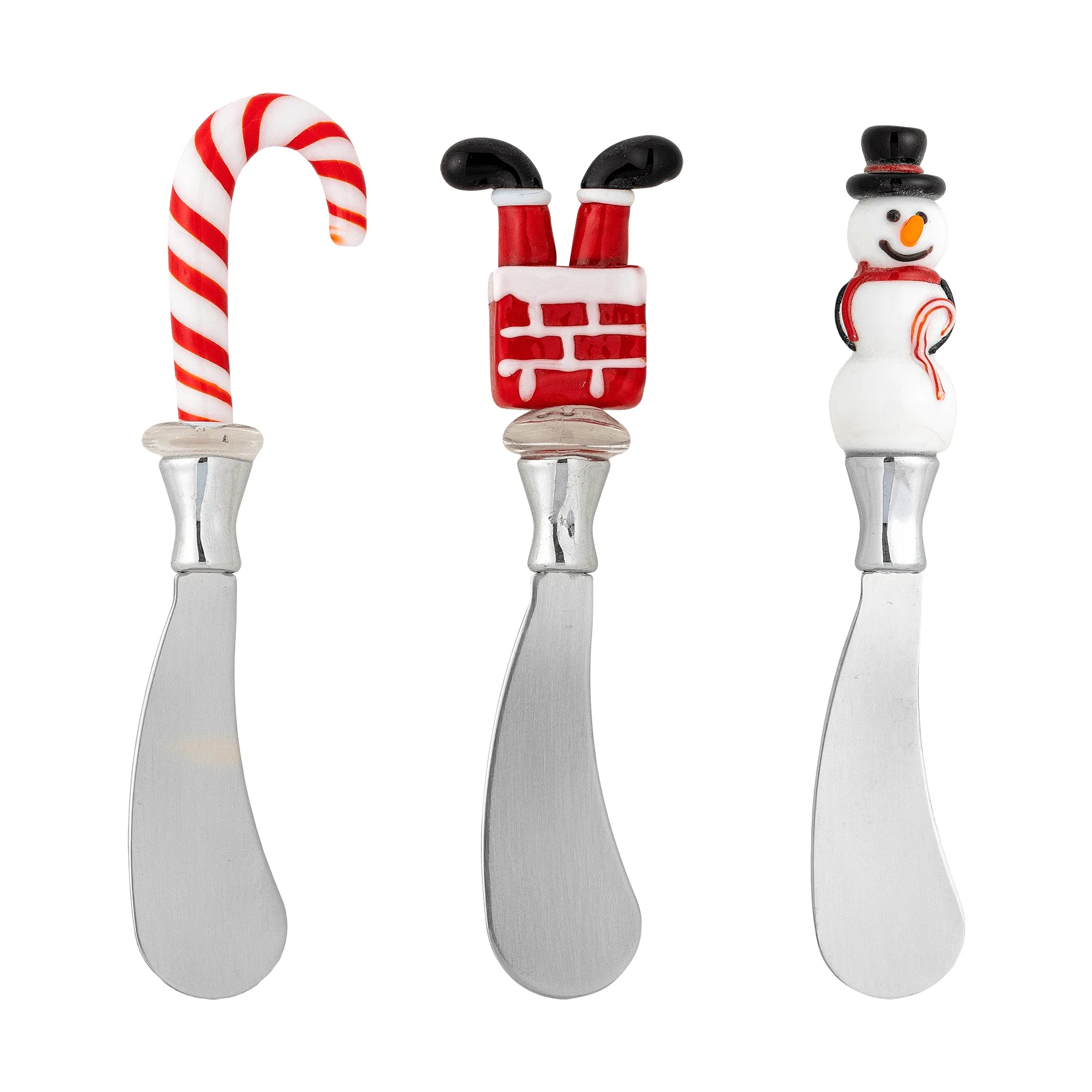 Misa butter knife set, Red, 3 pieces, 16.5 cm Bloomingville