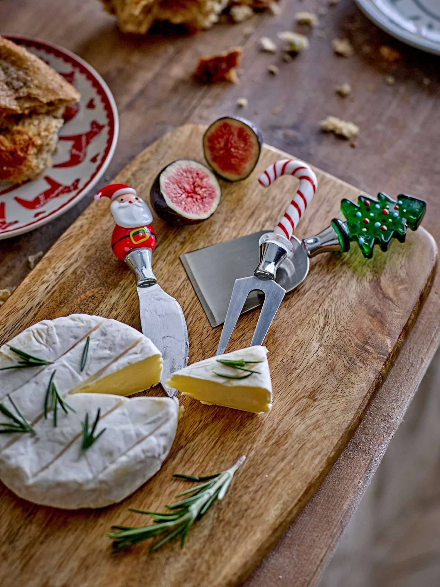 Misa cheese knife set, Red, 3 pieces, 19.5 cm Bloomingville