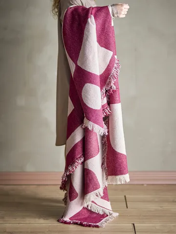 Olica throw 130x160 cm - Red - Bloomingville