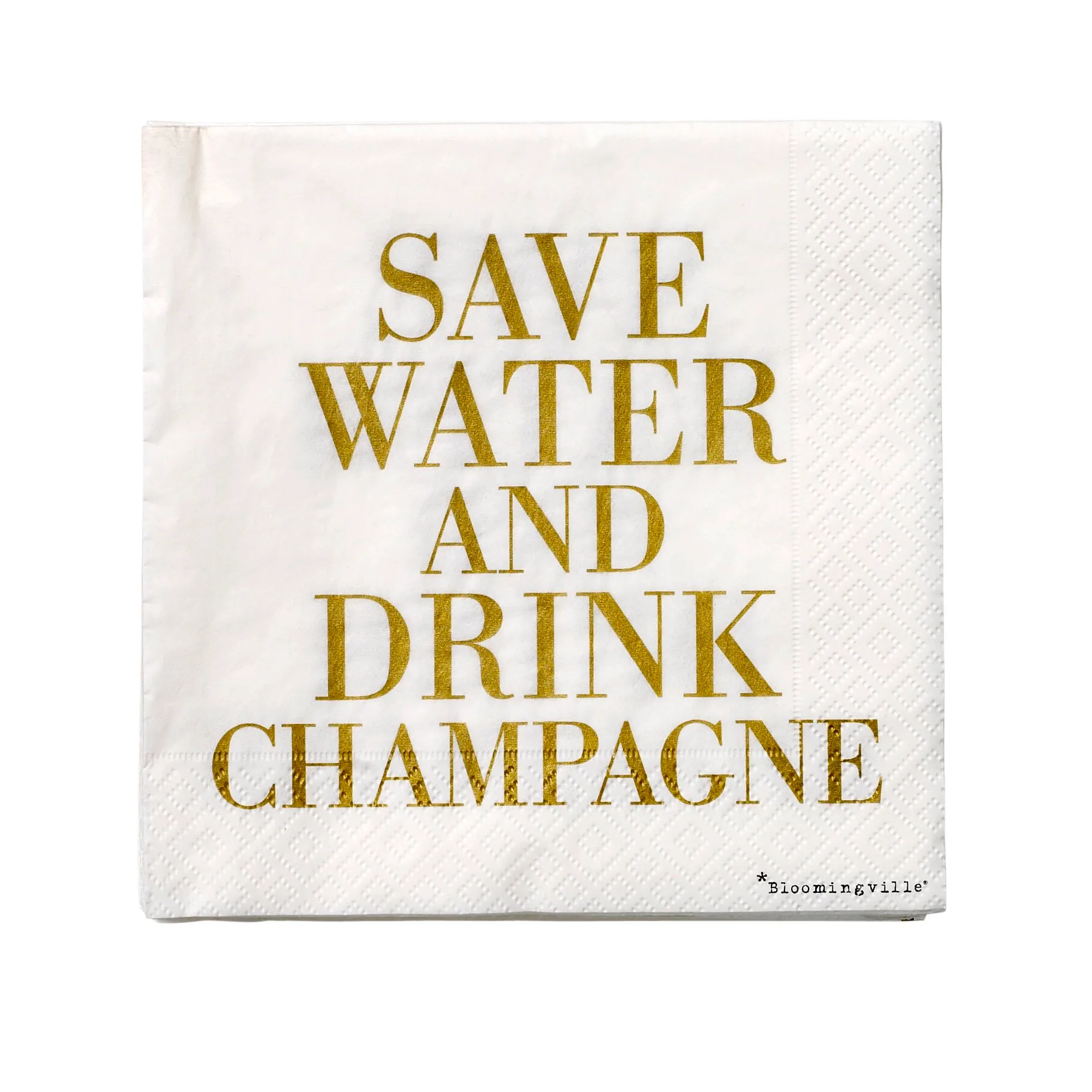 Save water napkin 20-pack, 33x33 cm Bloomingville