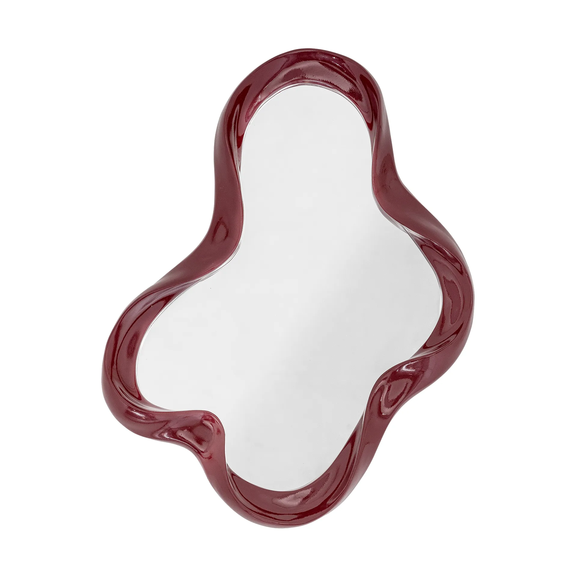 Violeta wall mirror 47x61.5 cm, Red Bloomingville