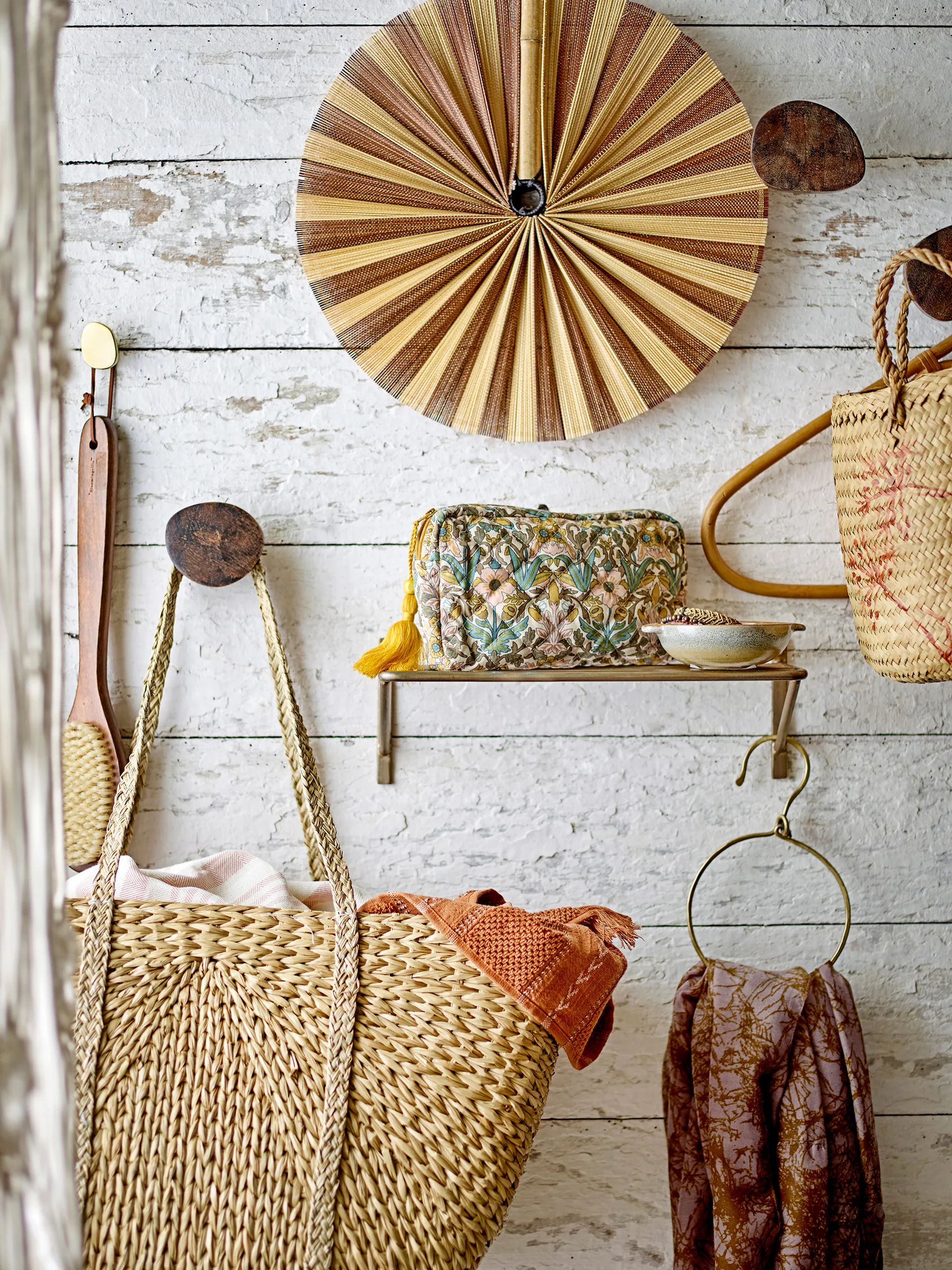 Zigga hanger, Brass Bloomingville