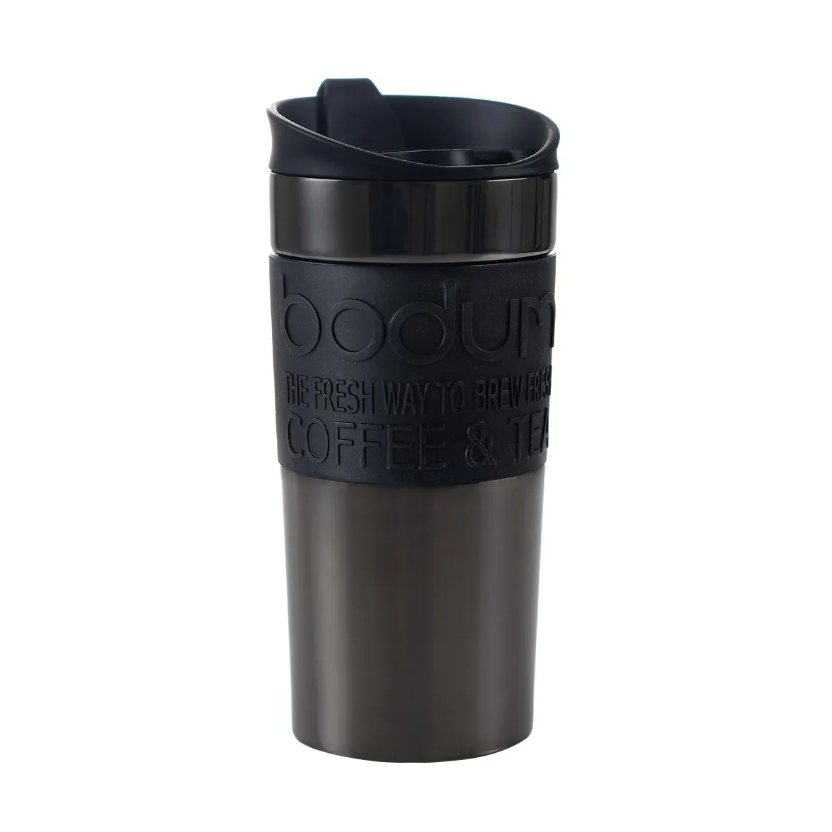 Travel mug 35 cl, Gun metal Bodum