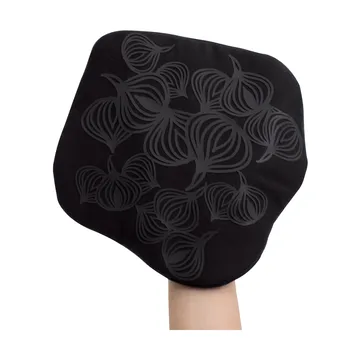 Bosign non-slip potholder with pocket - Black - Bosign