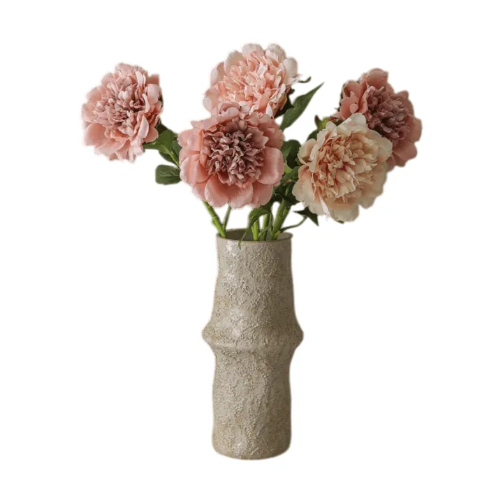 Artificial peony bouquet - Dusty, 5 pcs - Botané