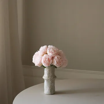 Artificial peony bouquet - Mini, light pink 10 pcs - Botané