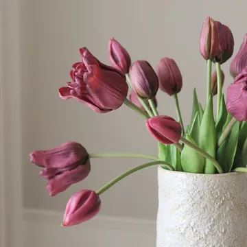 Mixed artificial tulip bouquet - Purple, 20 pcs - Botané