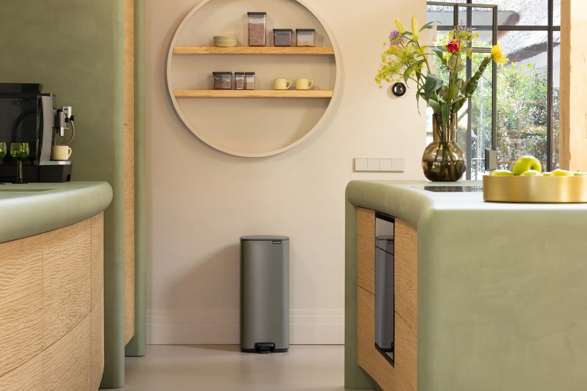 Bo pedal bin 30 L, Platinum Brabantia