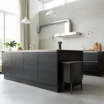 Bo touch bin 11+23 litre - matte black - Brabantia