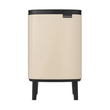 Bo waste bin high 7 L - Soft Beige - Brabantia