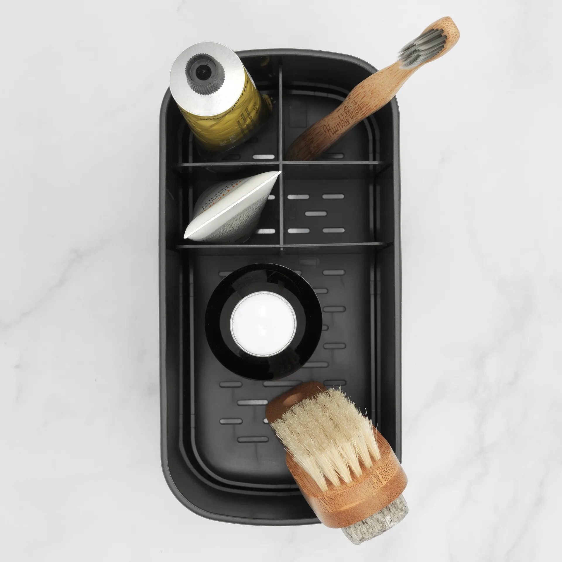 Brabantia ReNew sink organizer, dark grey Brabantia