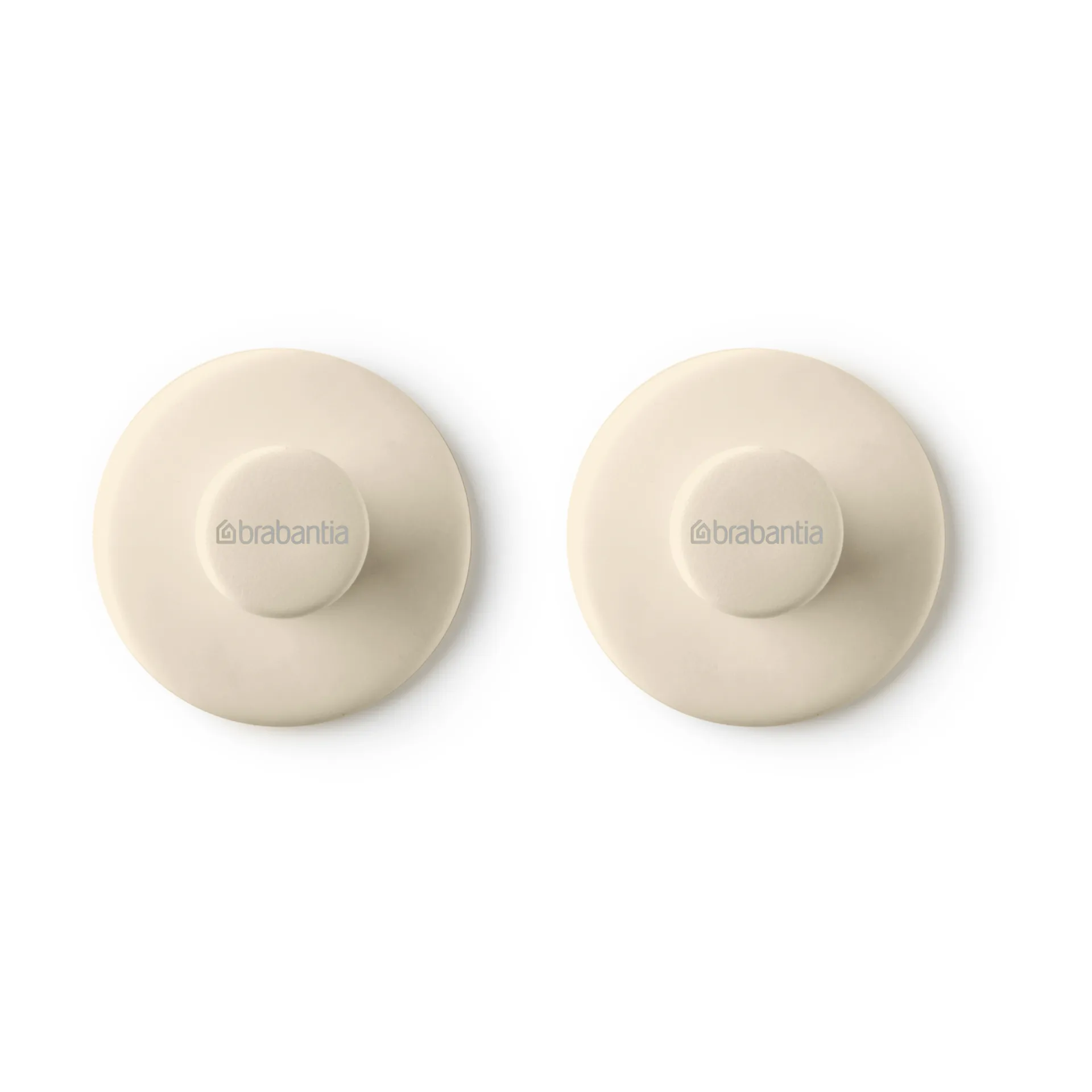 Brabantia ReNew towel hangers 2 pcs, Soft Beige Brabantia