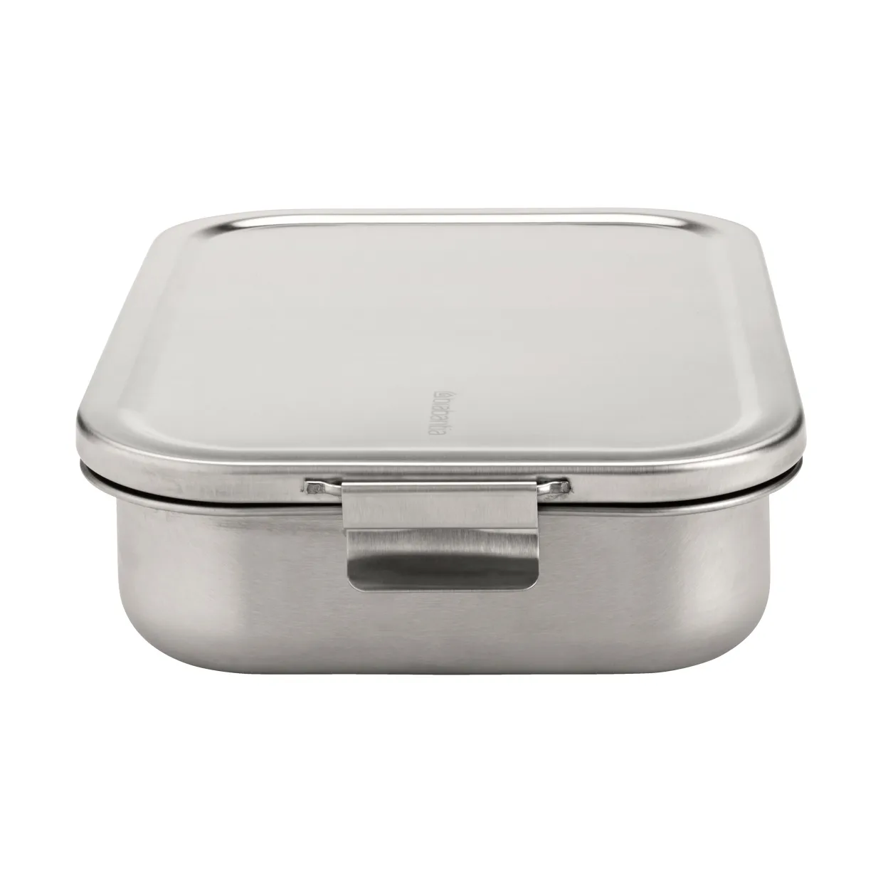 Make & Take bento lunch box - steel - large, Matte stainless steel Brabantia