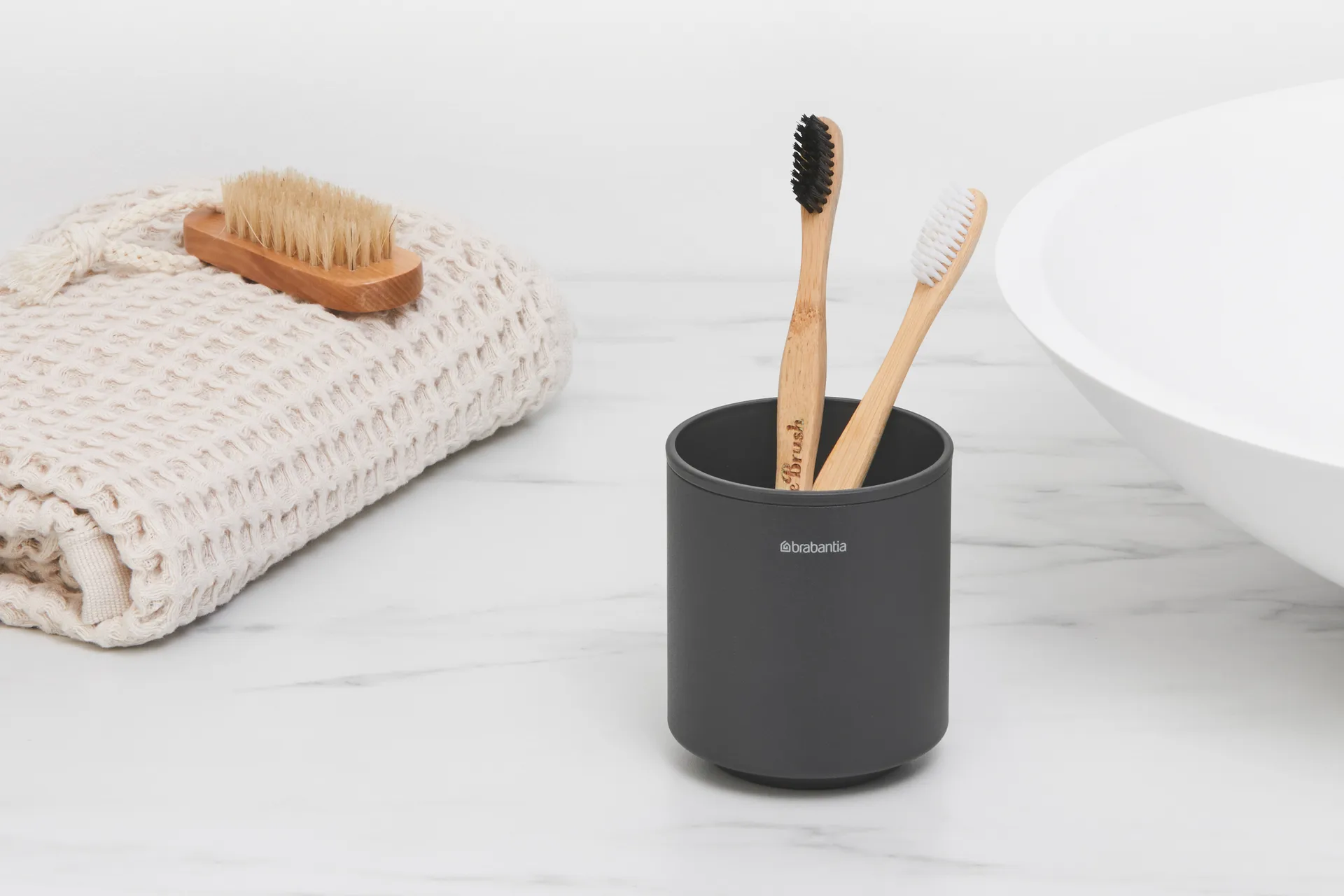 MindSet Tooth brush holder, Mineral Infinite Grey Brabantia