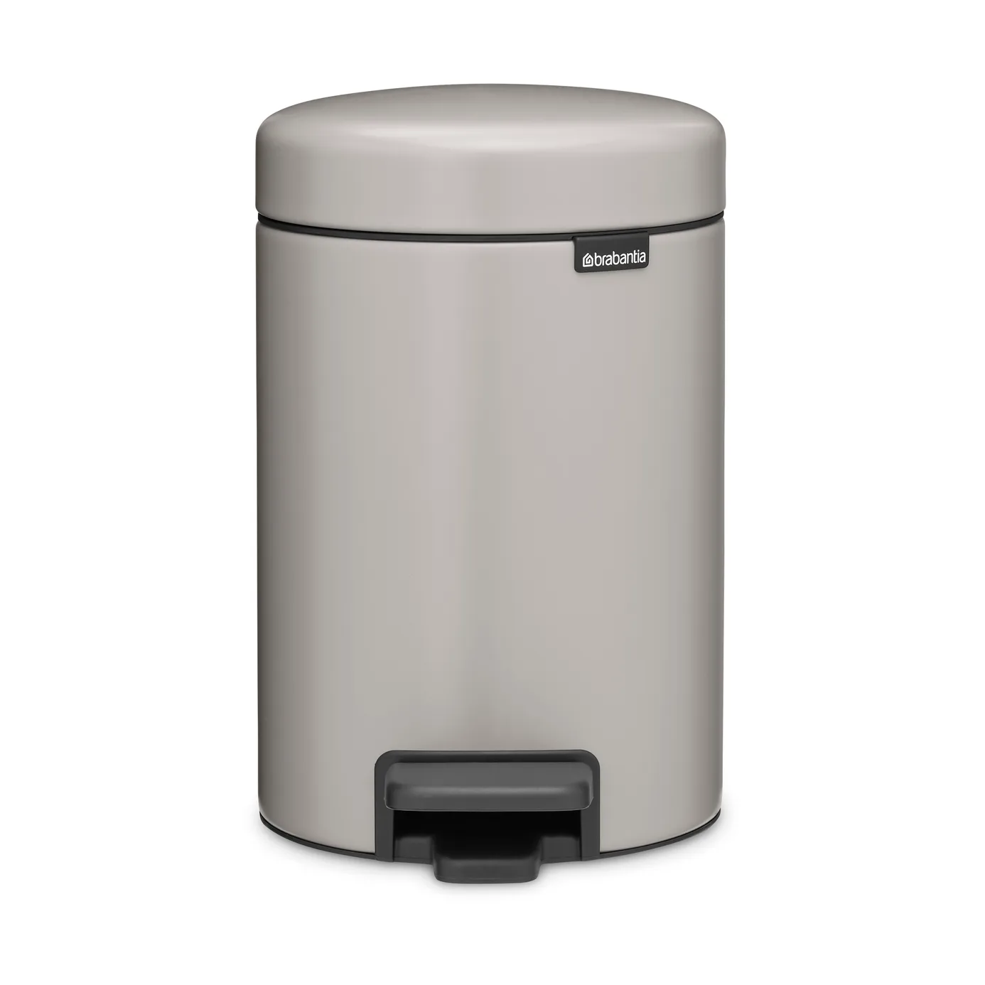 New Icon pedal bin 3 liter, Soft grey Brabantia