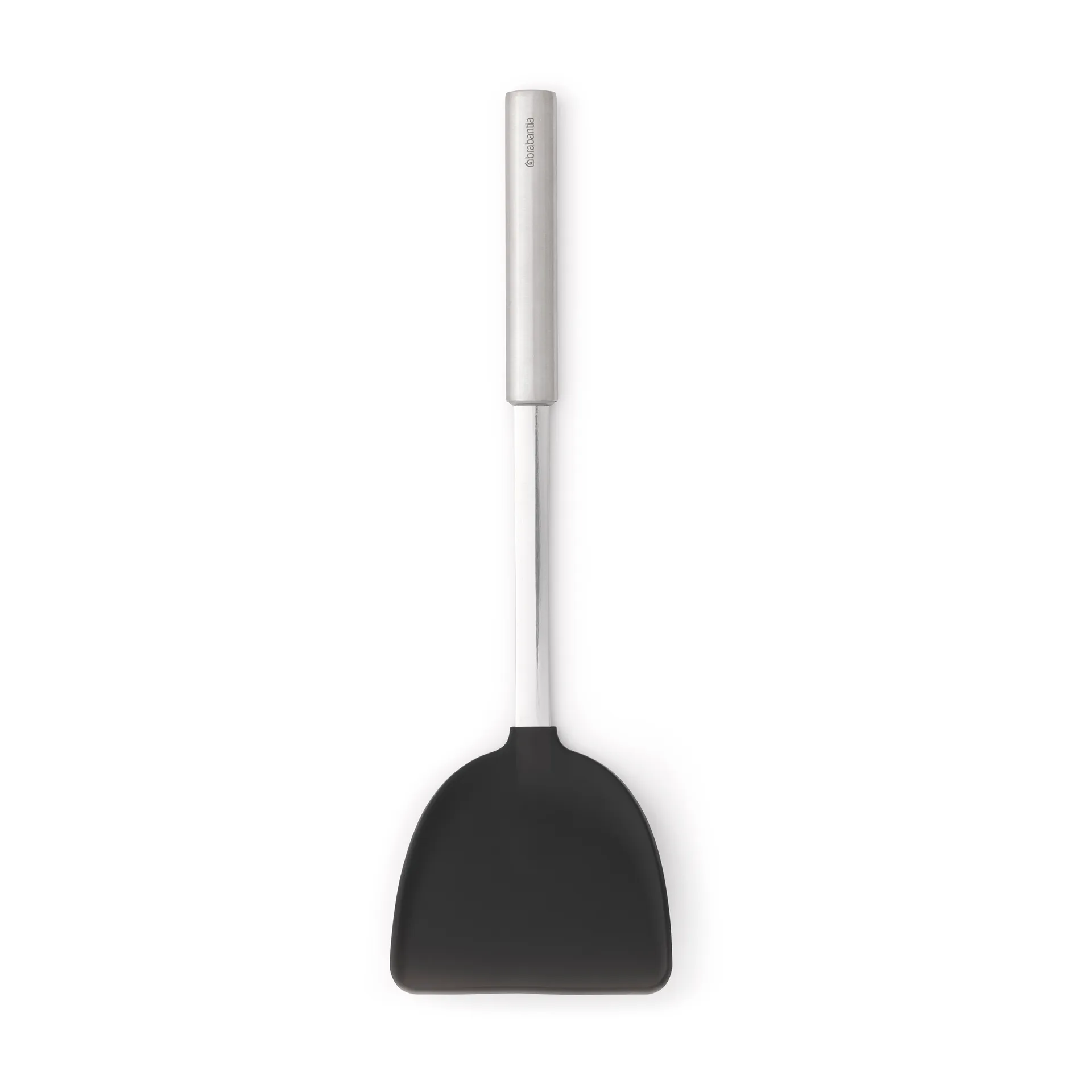 Profile wok spatula silicon, Stainless Steel Brabantia