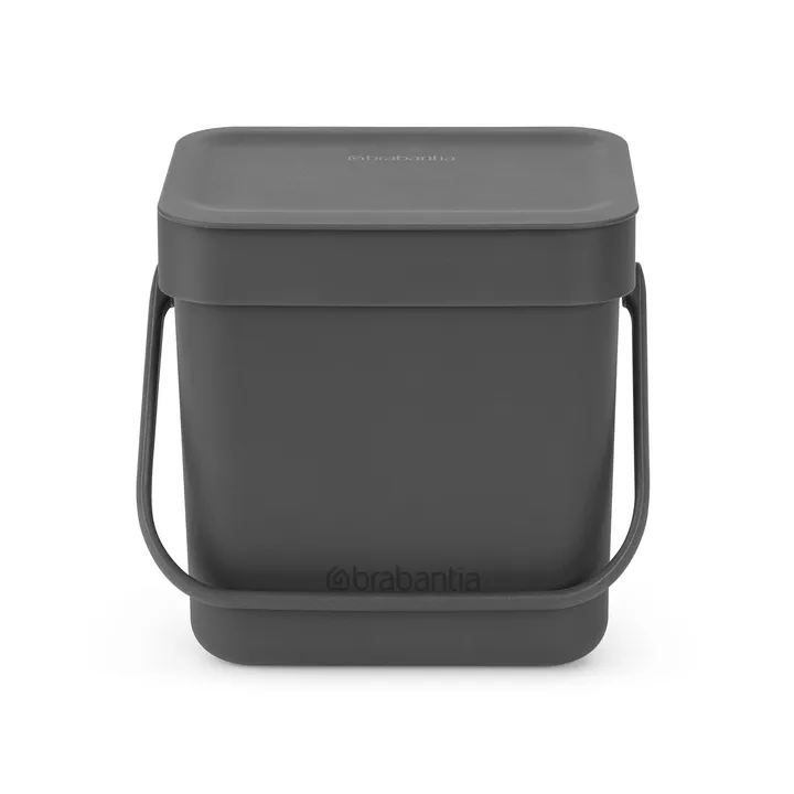 Sort & Go waste bin 3 L - Grey - Brabantia