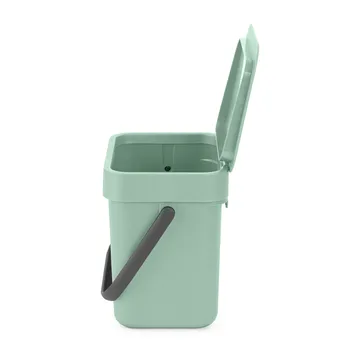 Sort & Go waste bin 3 L - Jade green - Brabantia